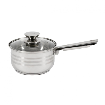 Oale si cratite CASEROLA INOX+CAPAC 16X9.5CM 1.9L MYRA 