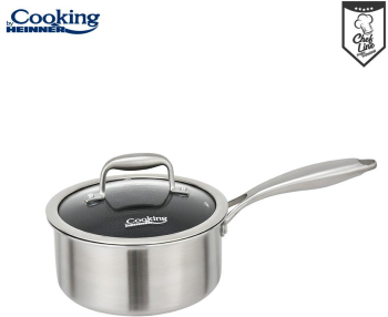 Oale si cratite CASEROLA INOX+CAPAC 18X9CM 2L TITANIUM3 