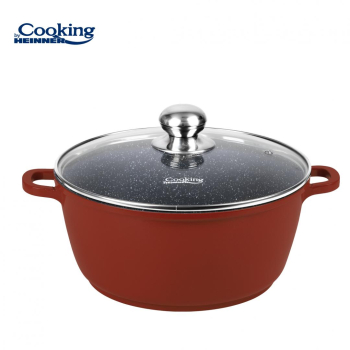Oale si cratite SEMIOALA ALU+CAPAC 30X13.5CM 8L CALABRIA 