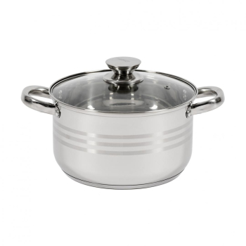 Oale si cratite SEMIOALA INOX+CAPAC 22X12.5CM 4.5L MYRA 