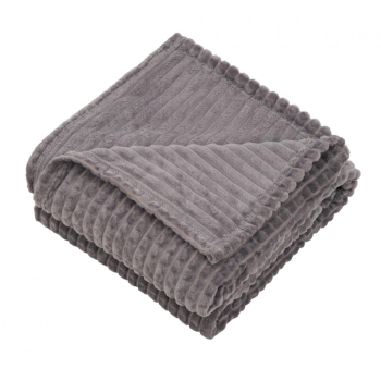 Paturi si Cuverturi PATURA FLANNEL 200X220 CM GRI 