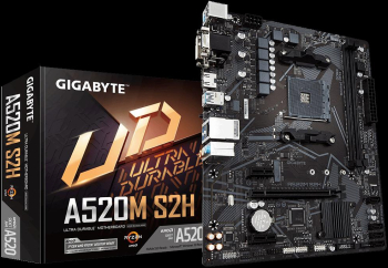 Placi de baza MB GIGABYTE A520M S2H AM4 