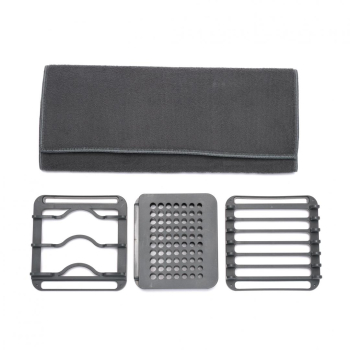 Prosoape Bucatarie SUPORT SCURGATOR DE VASE CU COVORAS 4 PC 