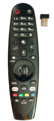 RM-G3900-V2 Telecomanda pentru LCD/LED LG SMART cu airmouse in 2 4 G cu conectare pe USB si Netflix 
