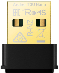 Routere Wireless TP-LINK ADAPTOR WI-FI USB2.0 AC1300 NANO 