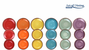 Servicii de masa SERVICIU MASA CERAMICA 18PCS AQUARELLE 