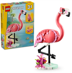 Seturi de constructie ANIMALE SALBATICE FLAMINGO ROZ LEGO31170 