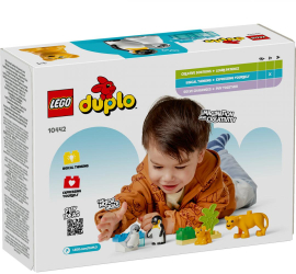 Seturi de constructie ANIMALE SALBATICE PINGUINI&LEI LEGO10442 