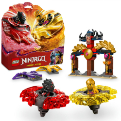Seturi de constructie DRAGONI LUPTA SPINJITZU LEGO 71826 