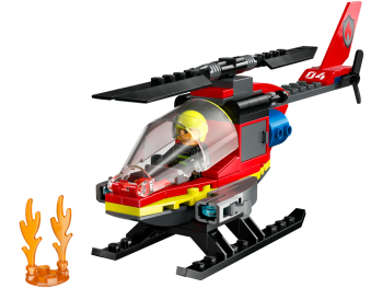 Seturi de constructie ELICOPTER DE POMPIERI LEGO 60411 