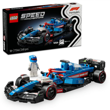 Seturi de constructie MASINA DE CURSE F1 VISA CASH LEGO 77246 