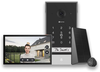 Smart home SONERIE VIDEO SMART CU PANOU SOLAR 