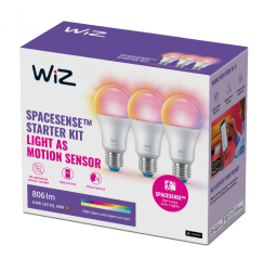 Surse de lumina LED inteligente WI-FI BLE 60W A60 E27 822-65 RGB 3CT/6 