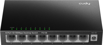 Switch-uri CUDY 8-Port 10/100 Mbps Metal Switch 