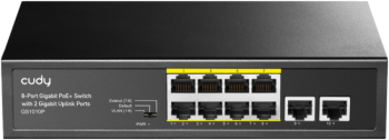 Switch-uri CUDY 8-Port Gigabit PoE+ Switch 2 Gigabi 