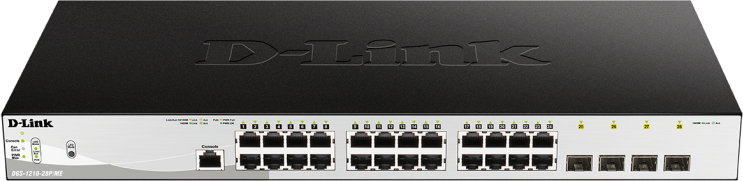 Switch-uri DLINK SW 24P-GB 4CMB 12P-POE SMART RM 