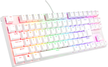 Tastaturi Tastatura Genesis Thor 303 TKL P alb 