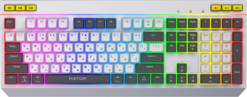 Tastaturi Tastatura mecanica Hator Icefall alb 