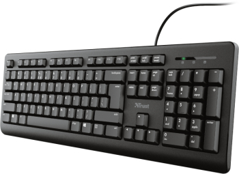 Tastaturi Tastatura Trust Primo cu fir negru 