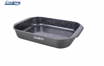 Tavi copt TAVA INALTA ALUMIN 39.5x26CM DARK LINE 