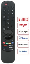 Telecomanda cu infrarosu pentru LCD/LED LG cu Netflix - Prime video-disnay-rokuten-lg-chanel 