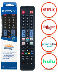 Telecomanda KNTECH universala pentru TV/LED SAMSUNG/LG 4K cu NETFLIX fara setari suplimentare 
