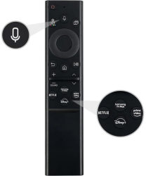 Telecomanda pentru LED SAMSUNG 4K IR + Bluetooth modele 2022-2023 fara incarcare solara 