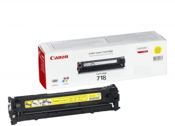 Tonere CANON CRG718Y YELLOW TONER CARTRIDGE 