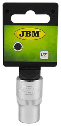 Tubulara Cromata Bihexagonala Lunga - Xzn 1/2 22 Mm Jbm 