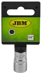 Tubulara Hexagonala Cromata 1/4 9 Mm Jbm 