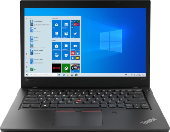 Laptop Lenovo ThinkPad L480 14 inch FHD Intel Core i5-8250U 8GB DDR4 256GB SSD Webcam Windows 11 Pro Refurbished Black 