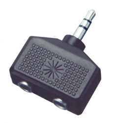 Adaptor Audio Mufa Stereo 3 5 Mm - 2x Prize Stereo 3 5 Mm 