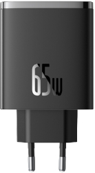 Baseus Cube Pro Incarcator Profesional Perete 65w 2x Usb-c 1x Usb Negru 
