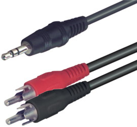 Cablu Audio Mufa Stereo 3 5 Mm - 2 Prize Rca 1 5 M 