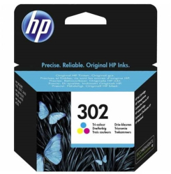 Cartus cerneala HP 302 F6U65AE Tricolor Eligibil Instant Ink 