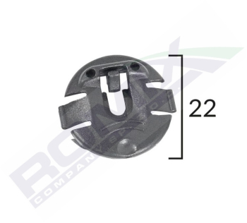 Clema Fixare Elemente Roata Pentru Audi Vw Negru Set 10 Buc 