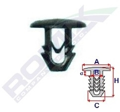Clips Garnitura Pentru Fiat Ducato Set 25 Buc 