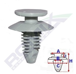 Clips Tapiterie Pentru Fiat/Alfa Romeo Set 10 Buc 