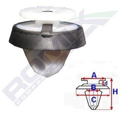 Clips Tapiterie Pentru Skoda Set 10 Buc 