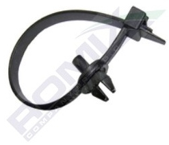 Clips Tip Colier Fiat/Lancia/Alfa Romeo - Negru Set 10 Buc 