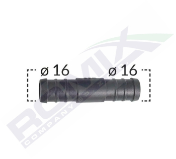 Conector Liniar Furtun Conducte Diametru 16 Mm Set 5 Buc
