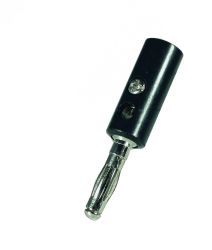 Conector Tip Banana Tata Negru 