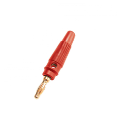 Conector Tip Banana Tata Rosu Aurit 
