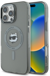 Eleganta Husa iPhone Karl Lagerfeld Pro Max Black Head 