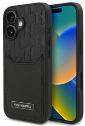 Husa Karl Lagerfeld iPhone 16 6 1 Neagra Profesionala HardineTransforma8587