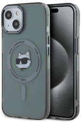 Husa metalica Karl Lagerfeld pentru iPhone 15 cu Magsafe 
