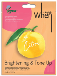 Masca faciala vegana iluminatoare si tonifianta cu extract de citrice Simply When 23 ml 
