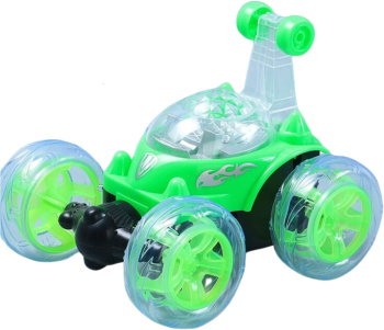 Masina Stunt cu Telecomanda Verde 