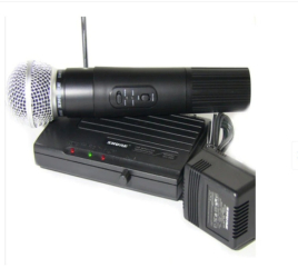 Microfon wireless SHURE SH-200 leduri indicatoare si buton volum Profesional 