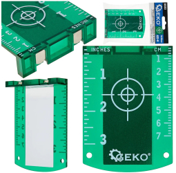 Placa tinta cu magnet pentru nivele laser 70 x 100 mm Geko G03312 